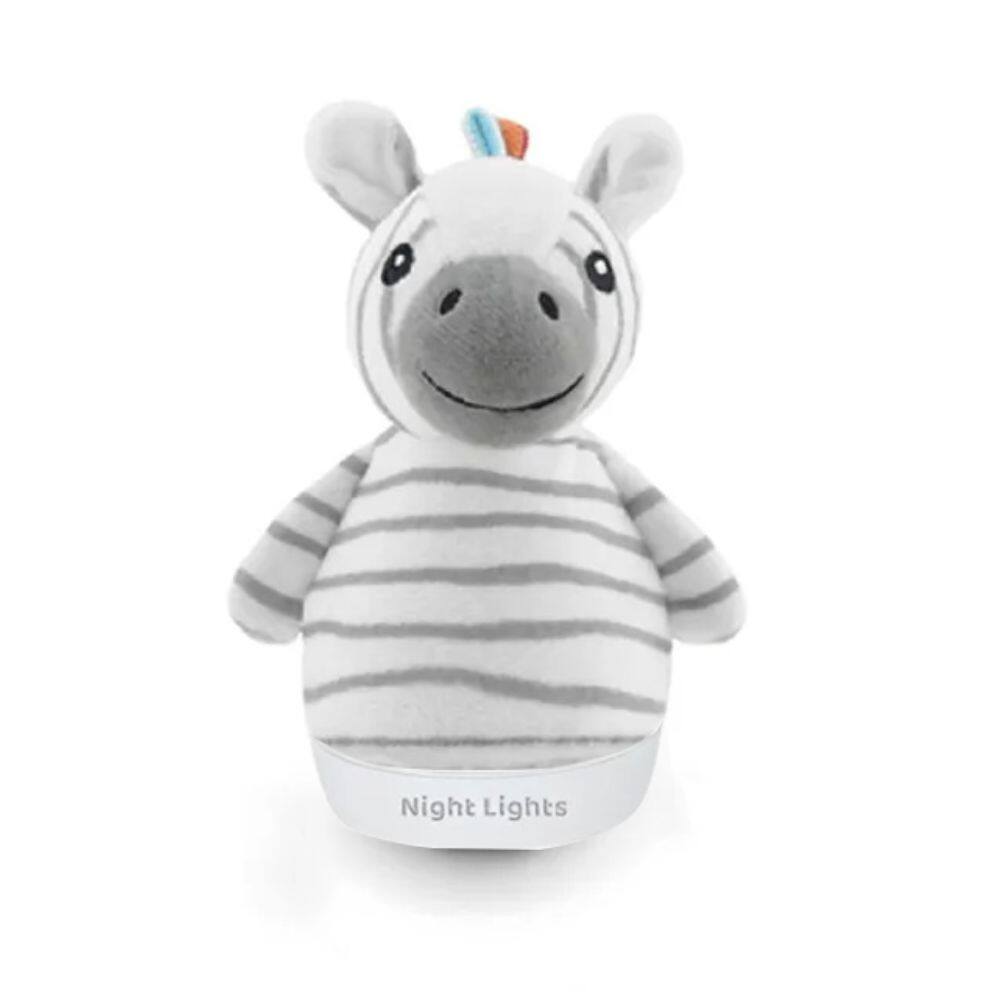 Luminaria Lampada Abajur Infantil De ABS Led Zebrinha Baby Style