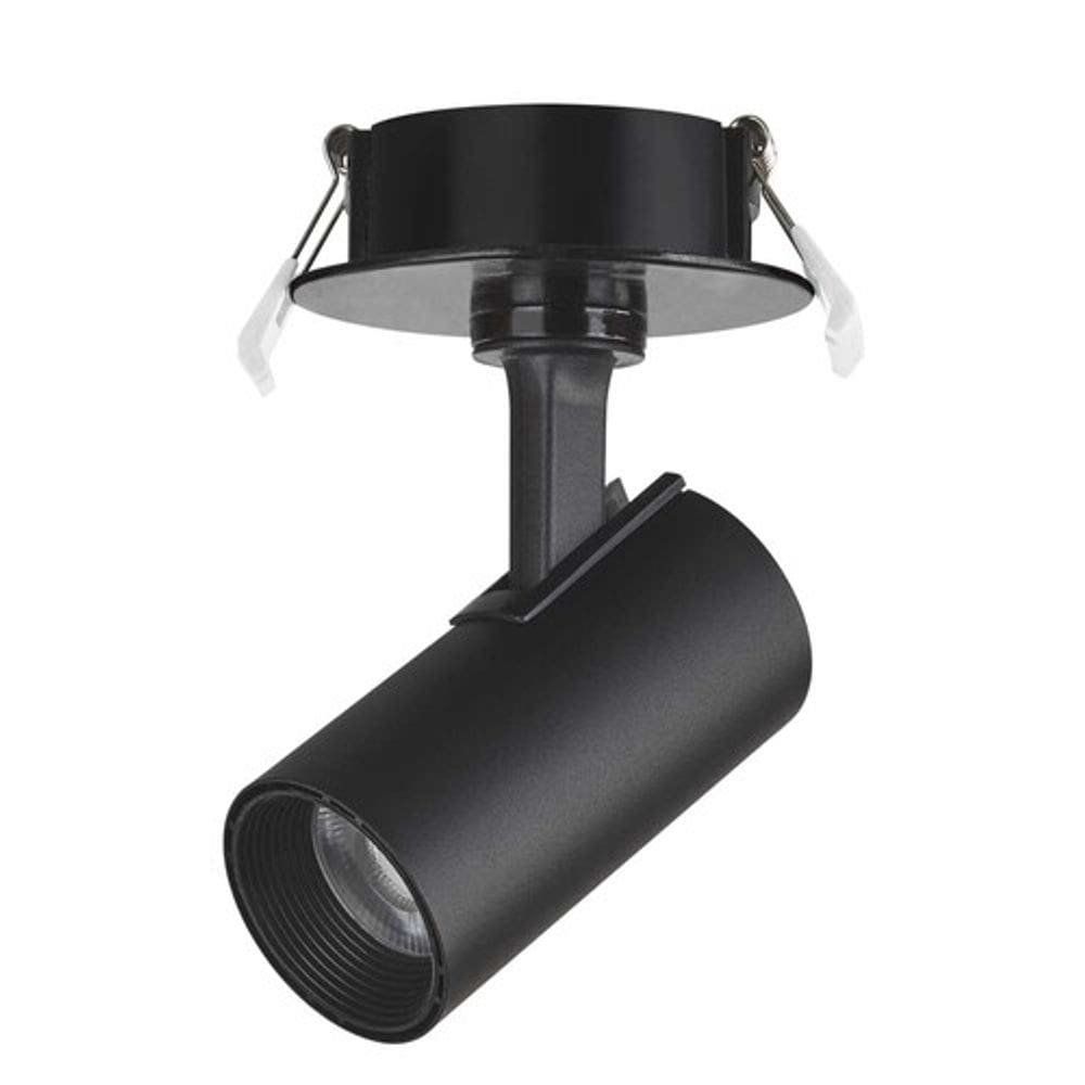 Spot Led Direcionável Embutir 12w PT Bivolt 6500k Foxlux