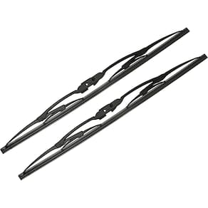 Palheta Micro Metalica C/adapta.dor "g Longo" Par C/26" E 14" Pol. - Honda City Gii 14 Em Diante - Fit Giii 15 Em Diante