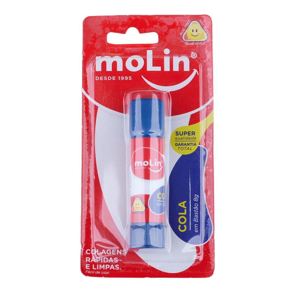 Cola em Bastão 8g Molin