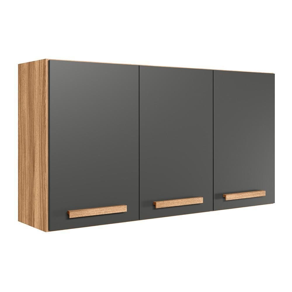 Armário Aéreo Intenza 120cm 3 Portas - Nicioli