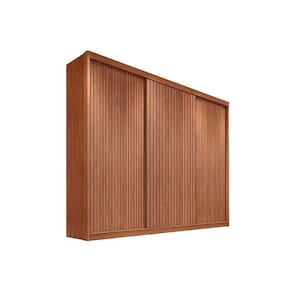 Guarda Roupa Casal 3 Portas 4 Gavetas - Londres-Cumaru/Ripado 3D - Móveis Novo Horizonte