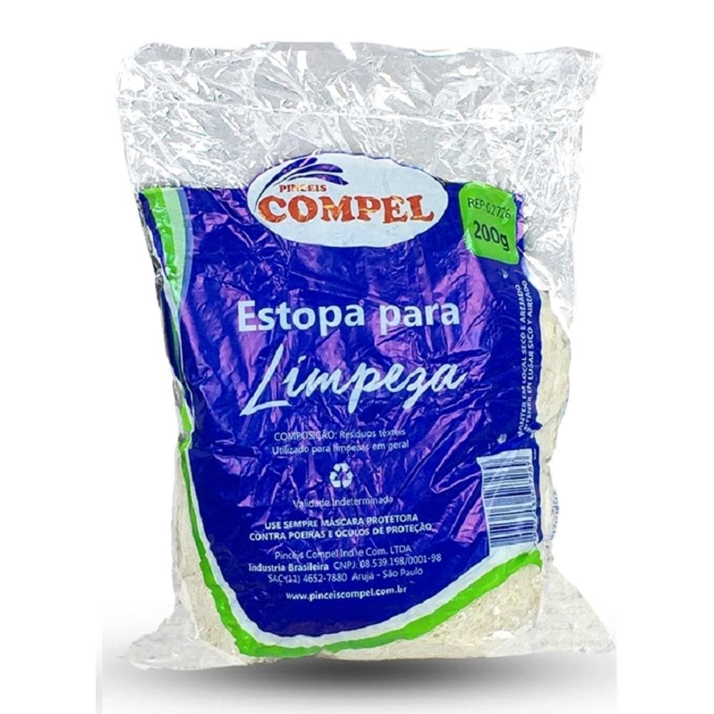 Estopa Alvejada Compel 200G Compel 0.2702