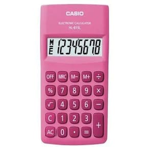 Calculadora De Bolso 8 Digitos Rosa - Hl-815L-Pk-W-Dp