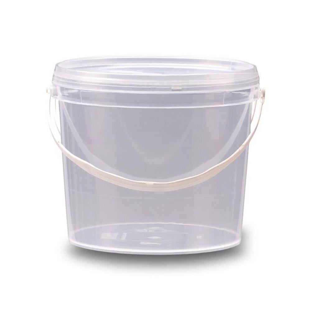 Balde Para Pintura 2.2 Litros Com Tampa - Kit 20 Pçs