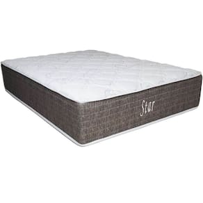 Colchão Star Casal Molas Ensacadas 36x188x138 Ortobom Cor Branco com Preto