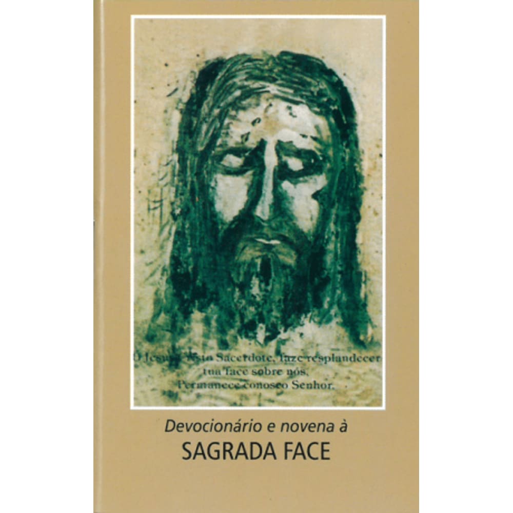Livro Devocionário e Novena à Sagrada Face