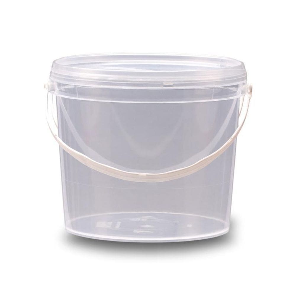 Balde Para Brinquedos 2.2 Litros Com Tampa - Kit 20 Pçs