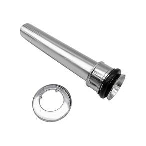 Tubo De Ligação Ajustável 25Cm Metal Vaso Sanitário Cromado