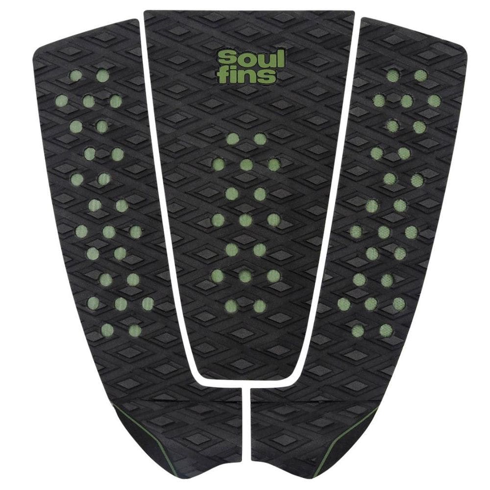 Deck Surf Antiderrapante - Soul Fins Pró Verde/Preto 24