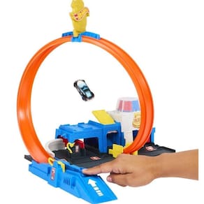Pista Hot Wheels City Super Delegacia - Mattel Jbm71