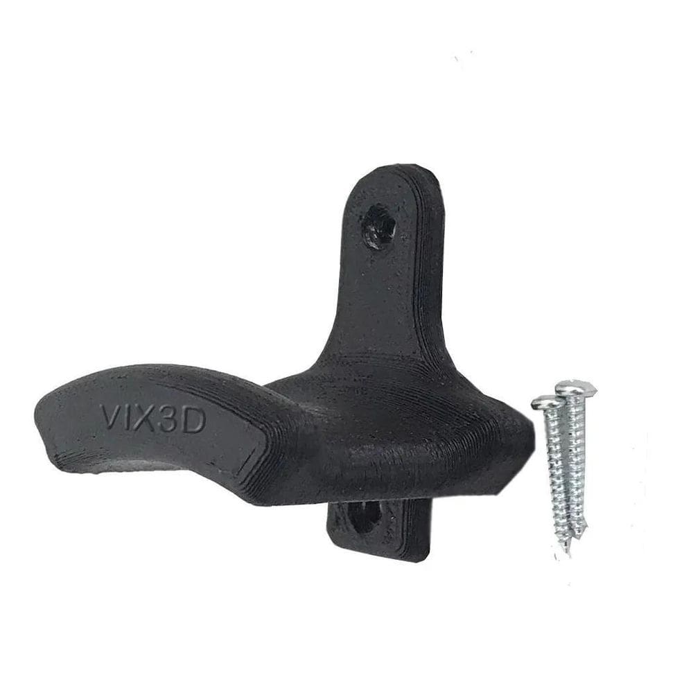 Suporte De Parede Parafusado Headset Headphone Preto