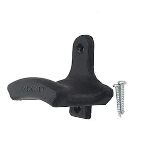 Suporte De Parede Parafusado Headset Headphone Preto