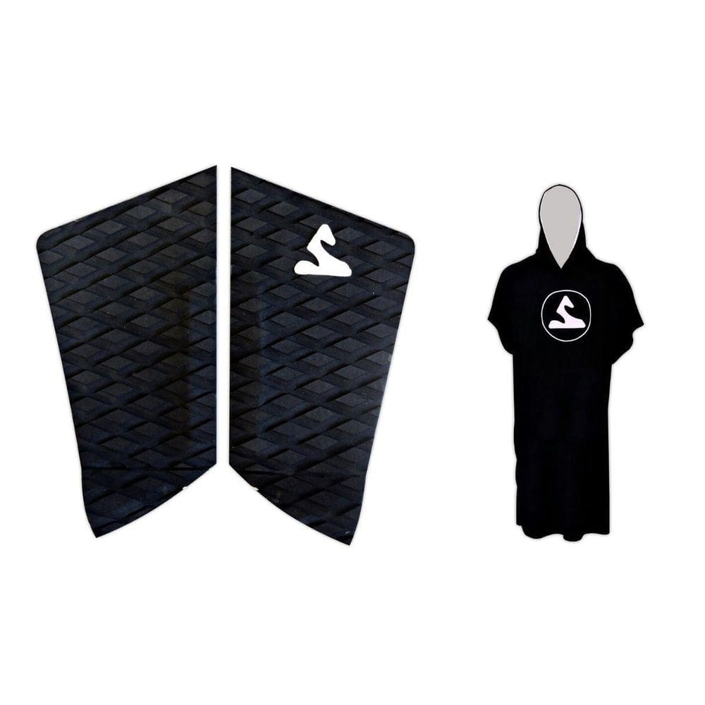 Deck Prancha Fish Soul Fins + Roupão Poncho Soul Fins