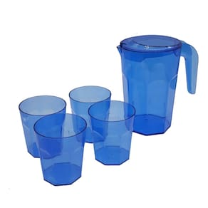 Jarra para Água Suco 1,5 Litros com 4 Copos Dehaus