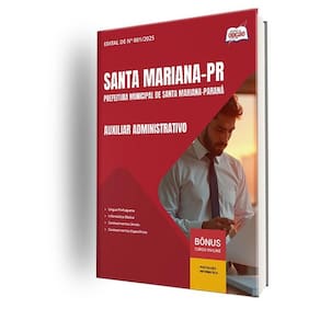 Apostila Prefeitura Santa Mariana Pr 2025 Auxiliar