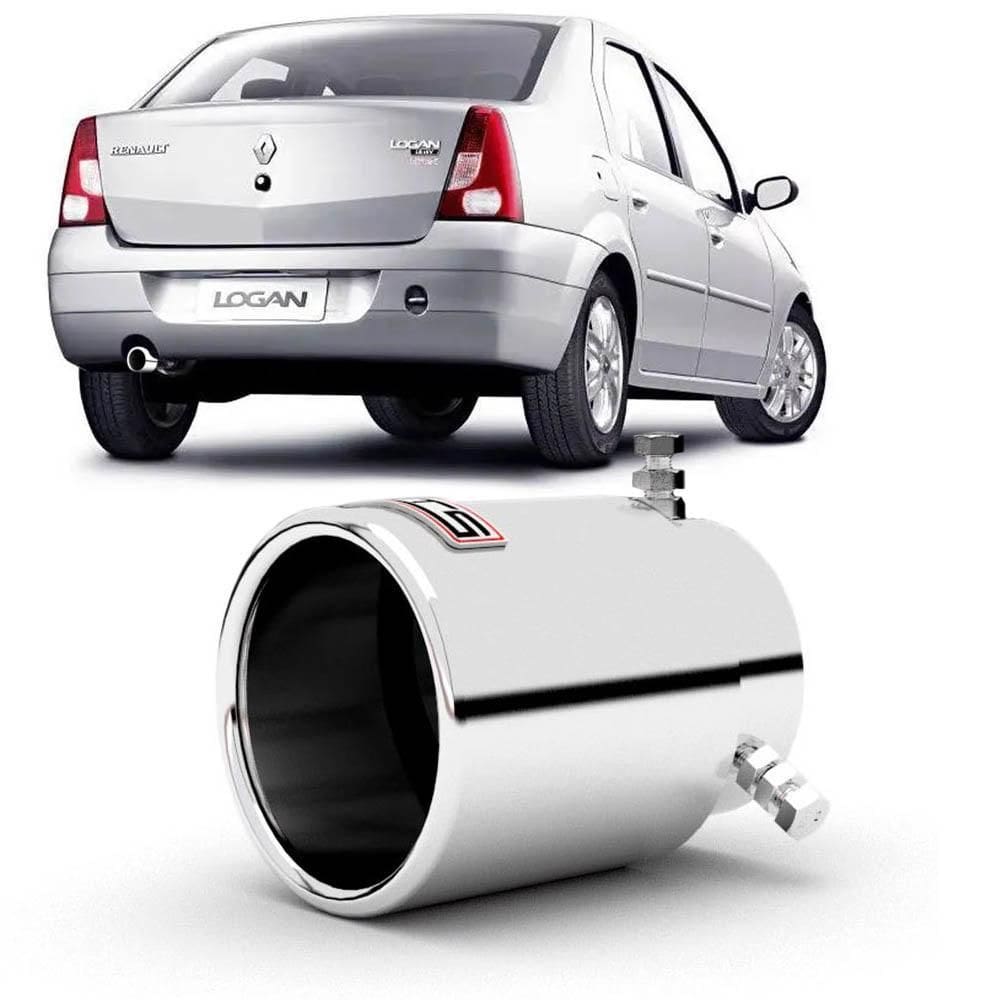 Ponteira Para Escapamento Renault Logan Outs Parts