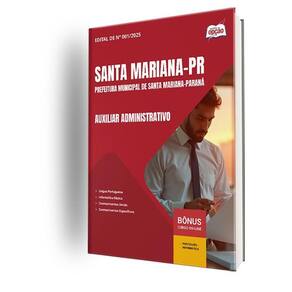 Apostila Prefeitura Santa Mariana Pr 2025 Auxiliar