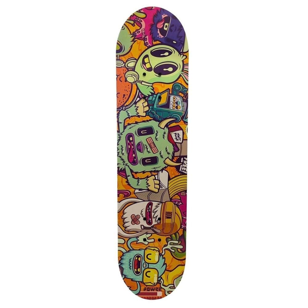 Skate Board Infantil Funs Iniciante Esporte Suporta Até 50Kg