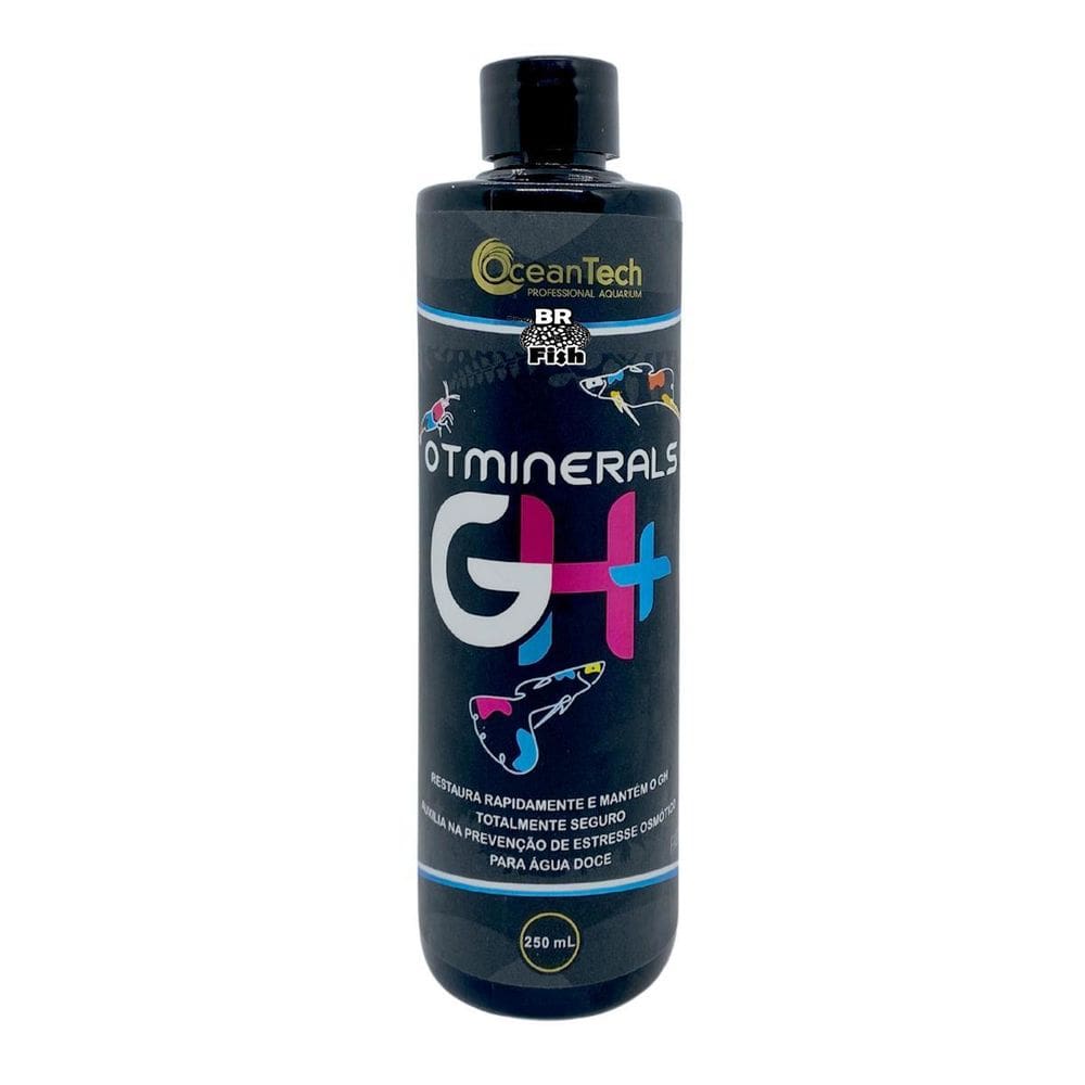 Minerais GH+ para Aquário Água Doce 250ml