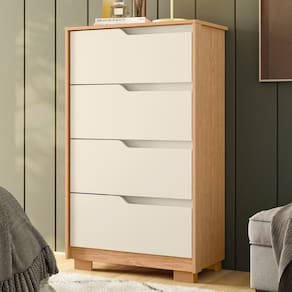 Cômoda 4 Gavetas com Pés Sole Albatroz