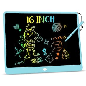 Tablet de escrita LCD KOKODI de 16 polegadas colorido por 3-6 anos