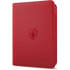 Card Binder Fabmaker 360 Trading Card Holder Book Red