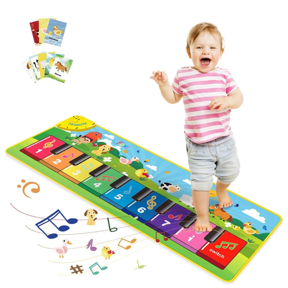 Tapete de piano musical FOKI Floor para crianças pequenas Brinquedo educacional