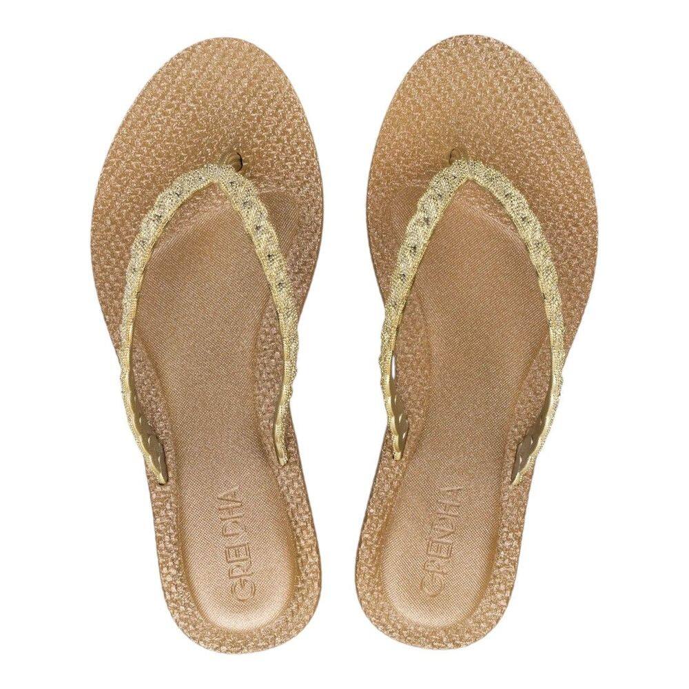 Chinelo Rasteiro Feminino Estilo Todo Dia Glam Grendha