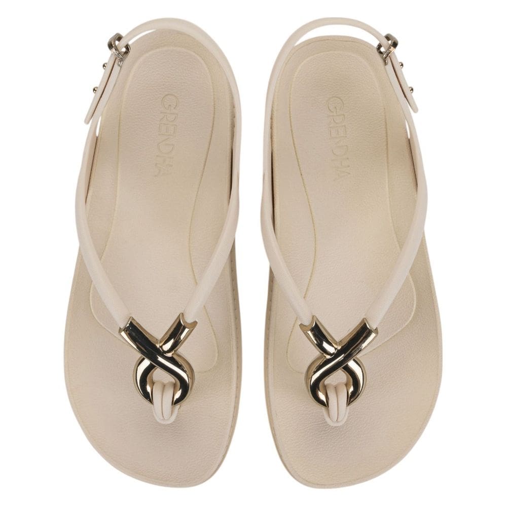 Sandália Feminina Rasteira Musa Fashion Brilho Grendha