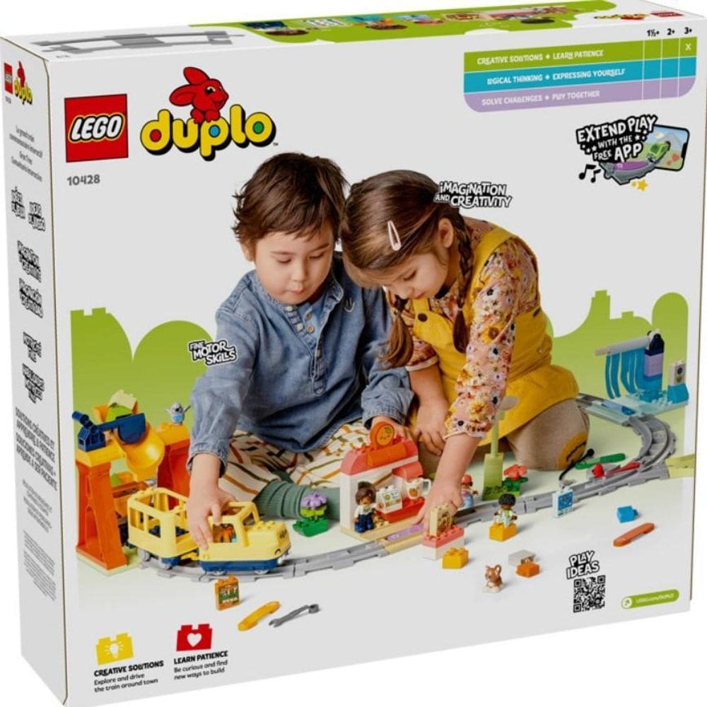 Trem Comunitário Interativo Para Aprendizagem Lego 10428