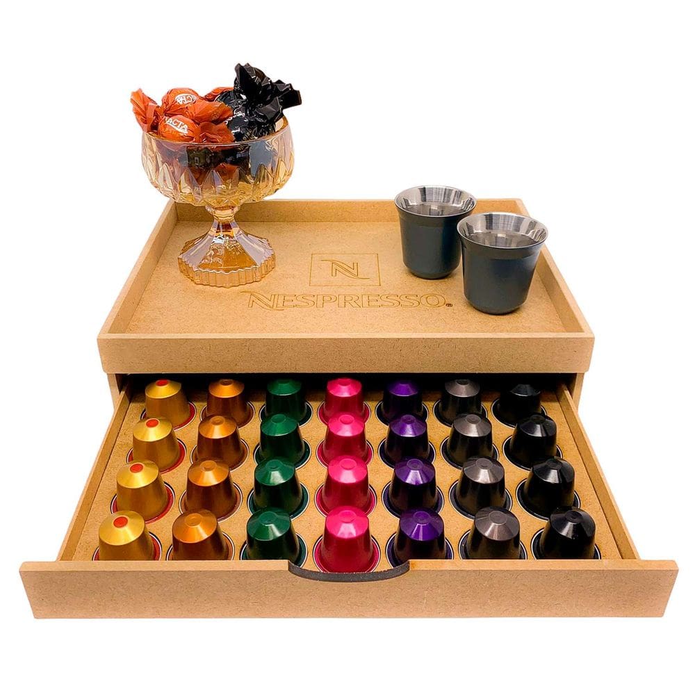 Bandeja Porta Cápsula Nespresso 35 Cápsulas