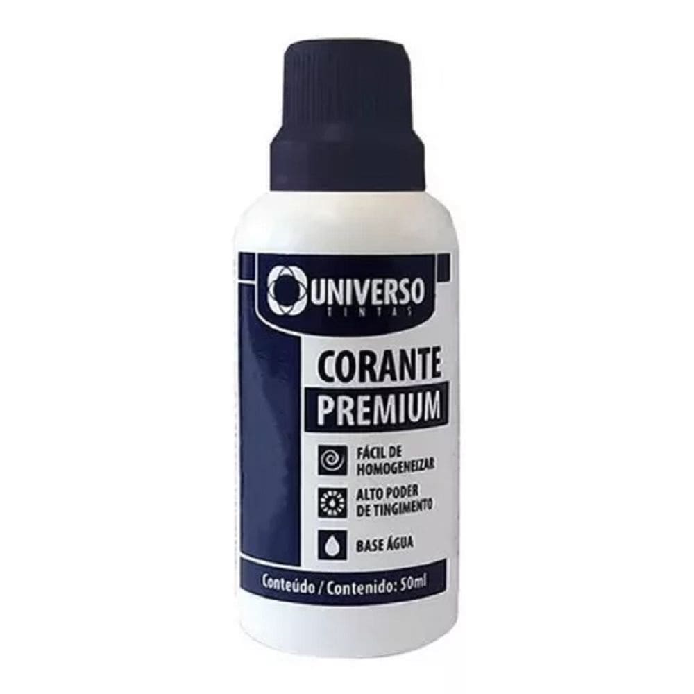Corante Liquido 50ML Preto Universo
