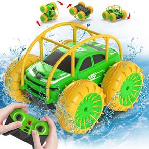 Carro de controle remoto MaxTronic Amphibious 4WD 15KM/H para crianças