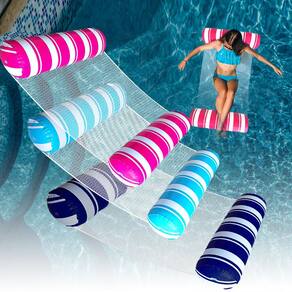 Piscina inflável Floats Annil 4 em 1 Water Hammock tamanho adulto