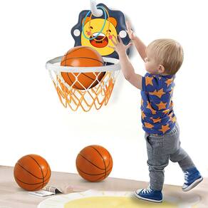 Cesta de basquete ZOENMG para crianças e meninos com altura ajustável