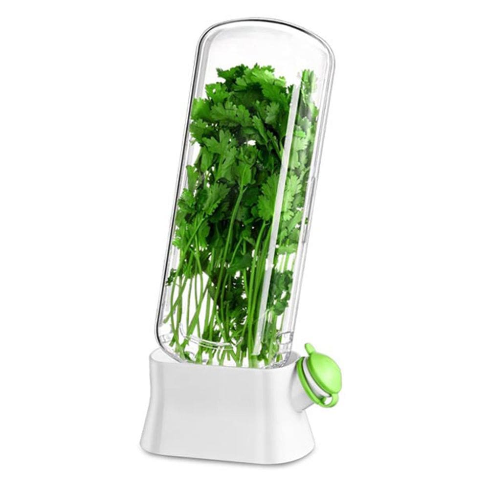 Herbario Recipiente Conserva Ervas Frescas Geladeira Alface Tempero Alecrim Legumes Vegetais Salada