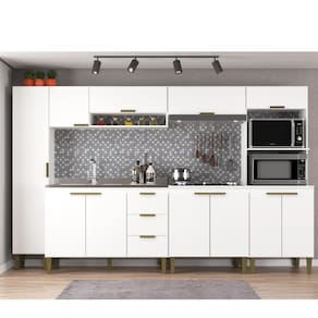 Cozinha Modulada 6 Peças sem Pia Carol J Carvalho