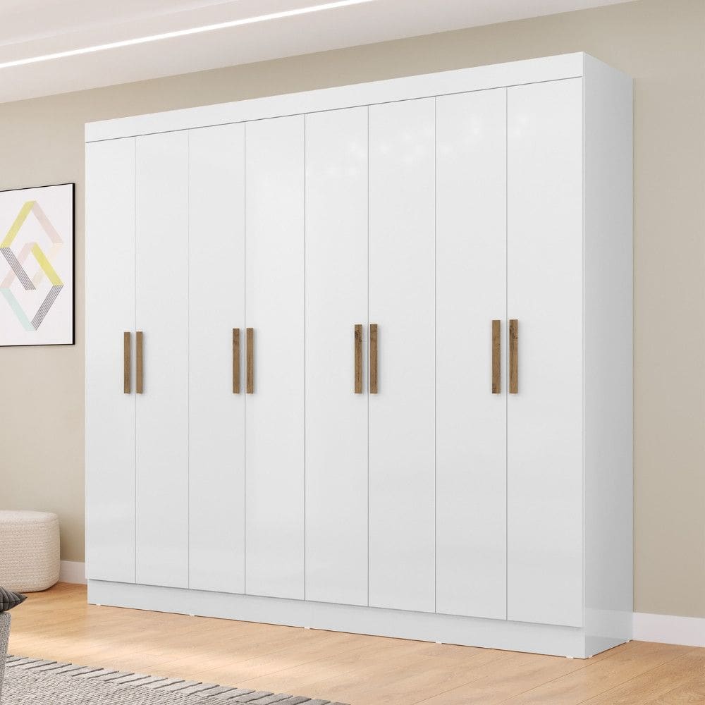 Guarda Roupa Casal 8 Portas Holanda Maxel