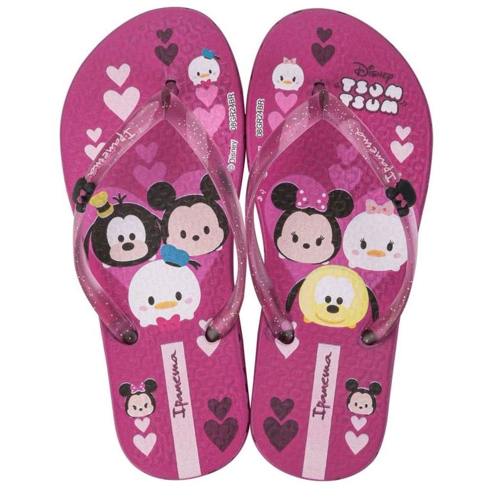 Chinelo Infantil Menina Ipanema Kids Disney Joy Diversão