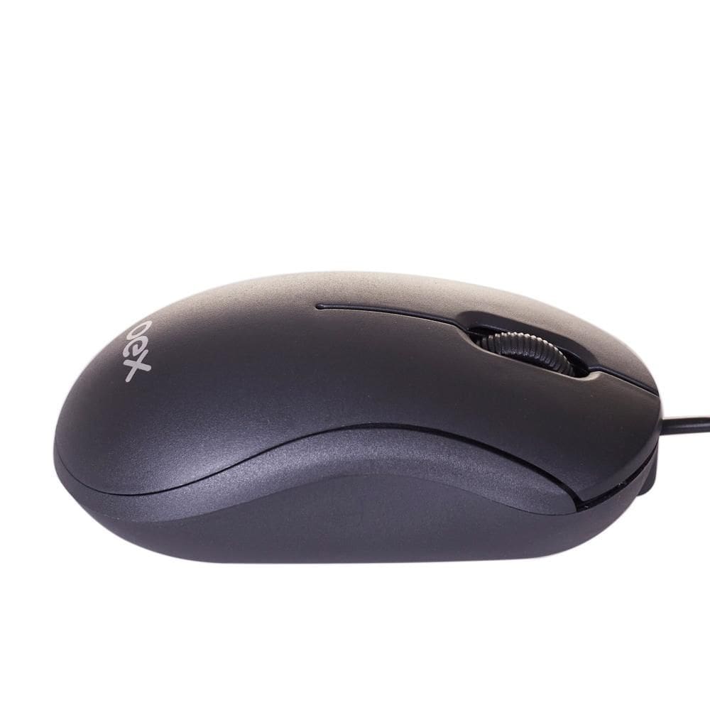 Mouse Óptico USB Oex MS103 Preto