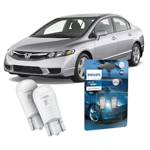 Par Lâmpada Led Farolete Honda Civic Philips Ultinon