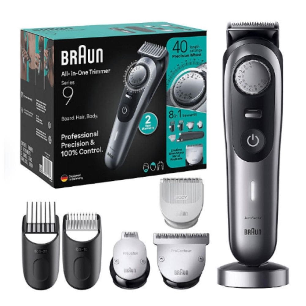 Braun Series 9 All-In-One 8In1 Aparador De Pelos Barba/Corpo