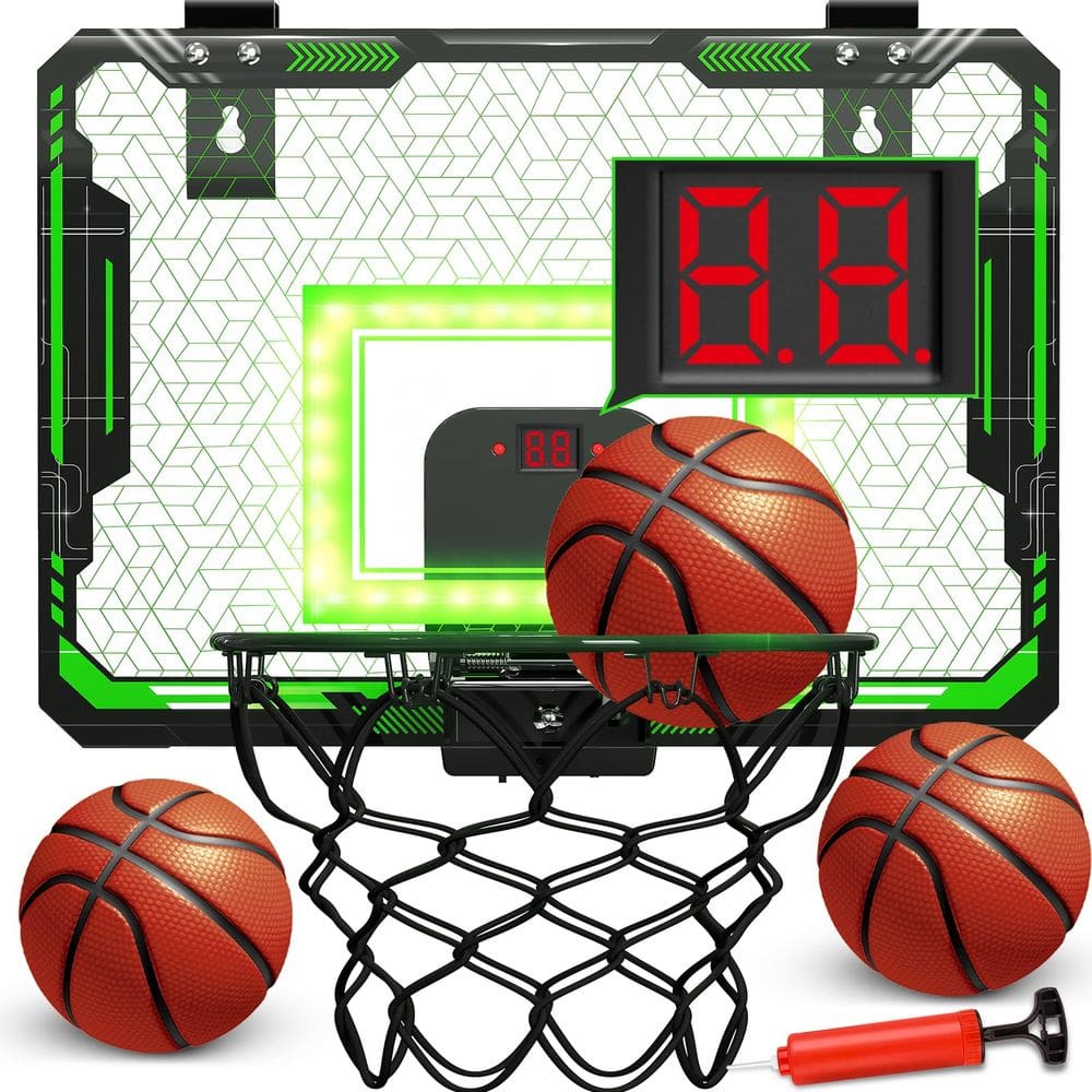 Mini cesta de basquete GMAOPHY com placar eletrônico