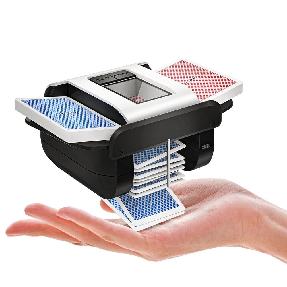 Embaralhador automático de cartas KPAW X1 para 1-2 decks com baixo nível de ruído