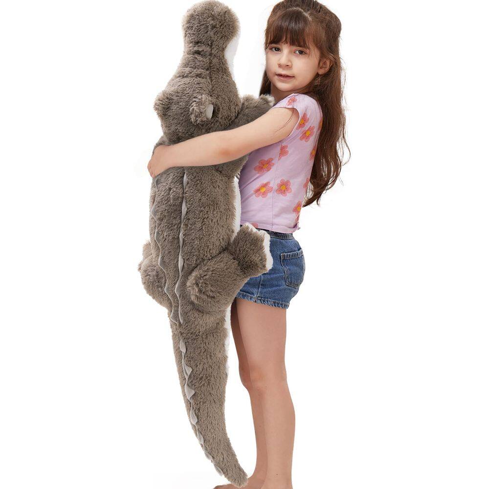 Bicho de pelúcia MoriSmos Giant Alligator de 46 polegadas para crianças