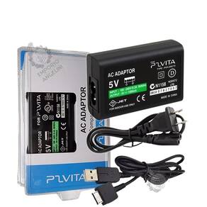 Fonte Carregador Bivolt Sony Ps Vita Psvita + Cabo Usb