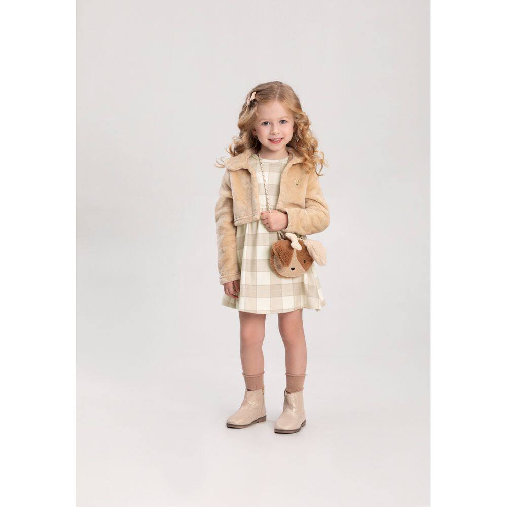 Vestido Inverno com Bolero Malha Soft Alakazoo Ref. 65308