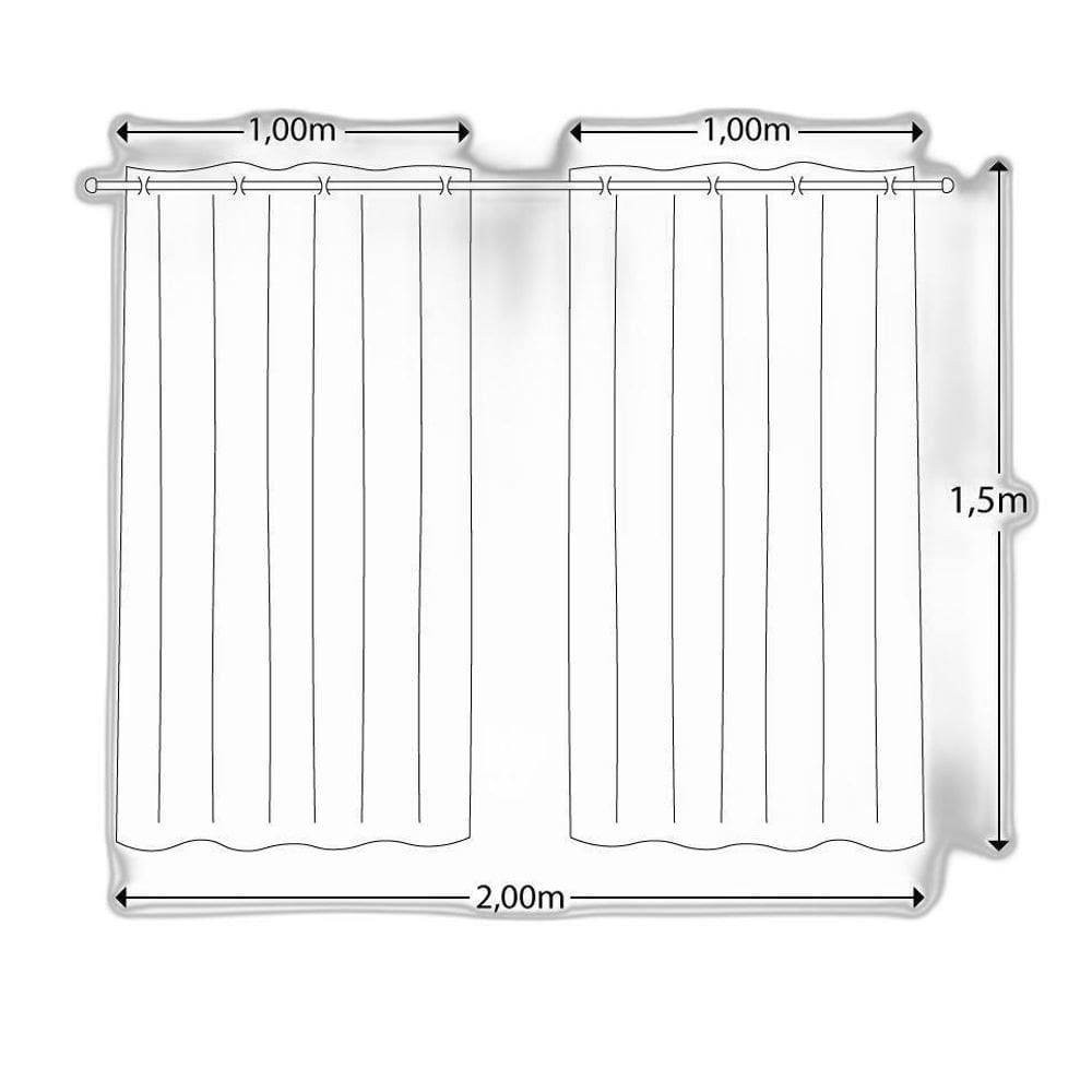 Cortina Estampada 200X150 Quarto Infantil Bebê Menina Menino