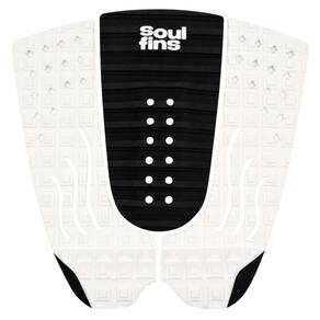 Deck Surf Antiderrapante - Soul Fins Colors Preto/Branco 63